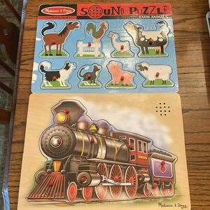 Melissa & Doug sound puzzles